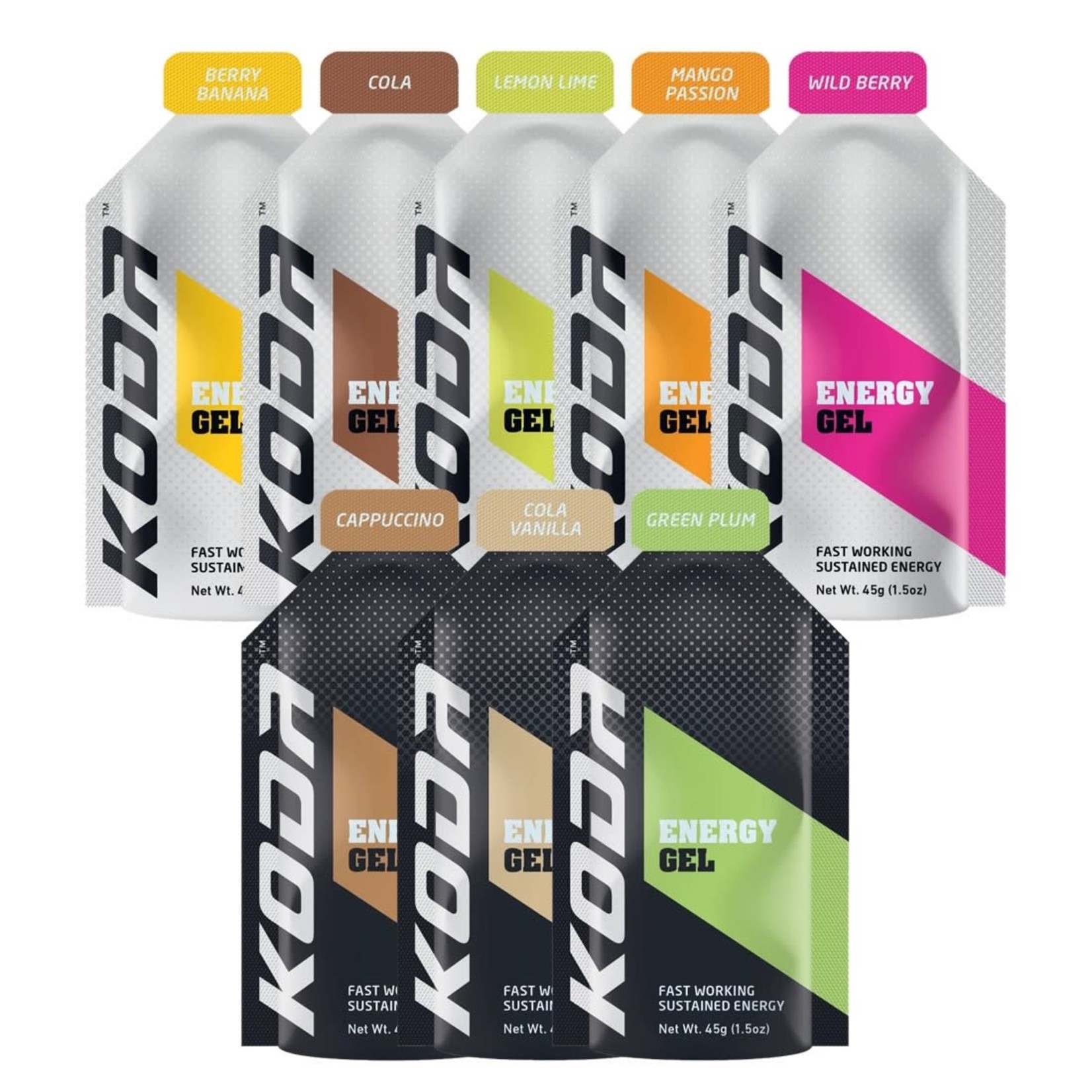 KODA NUTRITION ENERGY GELS FOR CYCLISTS AND ATHLETES PCbike Sdn. Bhd.